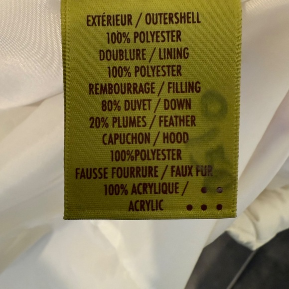 ✨ SOIA & KYO Pearl White Down Coat – Luxury & Warmth ✨ - Picture 4 of 4